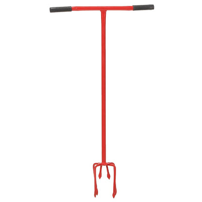 Gartenkralle aus Stahl – Rot, 97 cm – Detailansicht 2