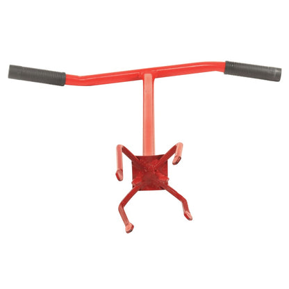 Gartenkralle aus Stahl – Rot, 97 cm – Detailansicht 3