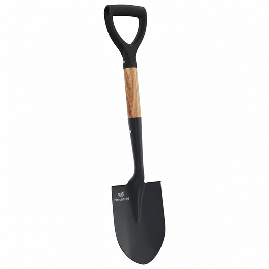 Kompaktschaufel aus Stahl und Holz – 68,5 cm – Nordstuhl