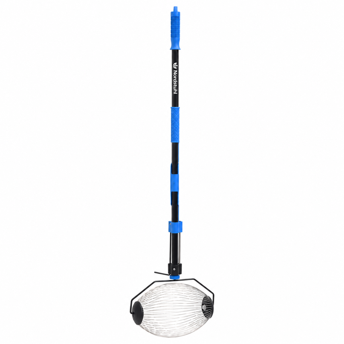 Nusssammler mit Rollkorb – Blau, 127 cm – Nordstuhl